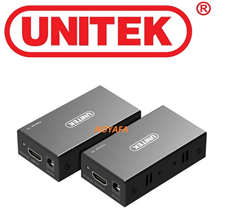 Bộ Kéo Dài HDMI qua LAN (150m) Unitek (V101A) Cao cấp