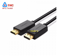Dây Cáp chuyển Displayport sang Displayport dài 2m Ugreen 10211 hỗ trơ 2Kx4K