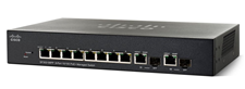 Switch nối mạng cisco SF-350-08-K9-EU (8 cổng 10/100) 100% chính hãng
